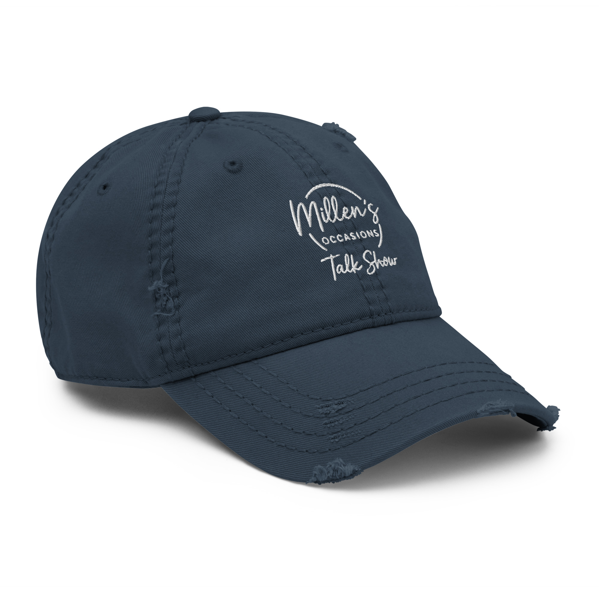 Millen’s Occasions Distressed 6-Panel Hat